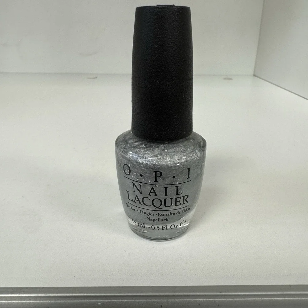 OPI BY THE LIGHT OF THE MOON G41 NAIL POLISH ( SHINY SILVER)